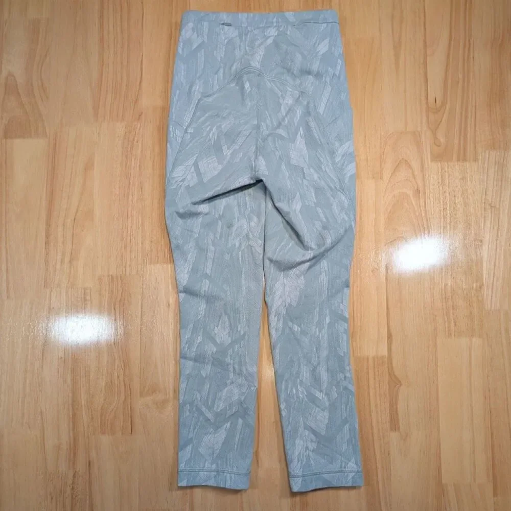 Lululemon Leggings Womens Blue‎ Pattern Yoga Size XS/S